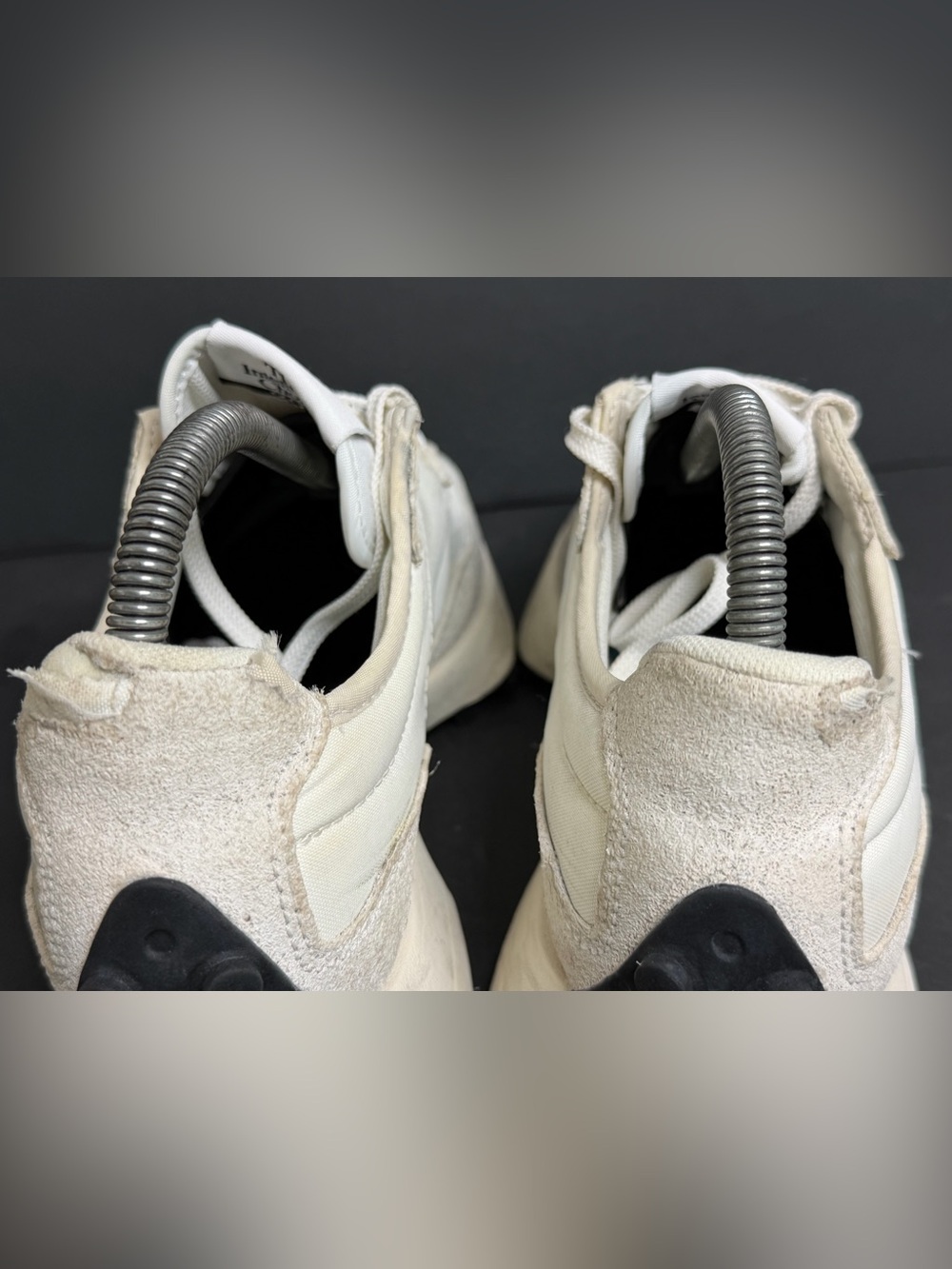 New Balance 327 Sea Salt Black Womens Sneakers WS327FE Size 8.5 Men 7 Low Top - Picture 7 of 11